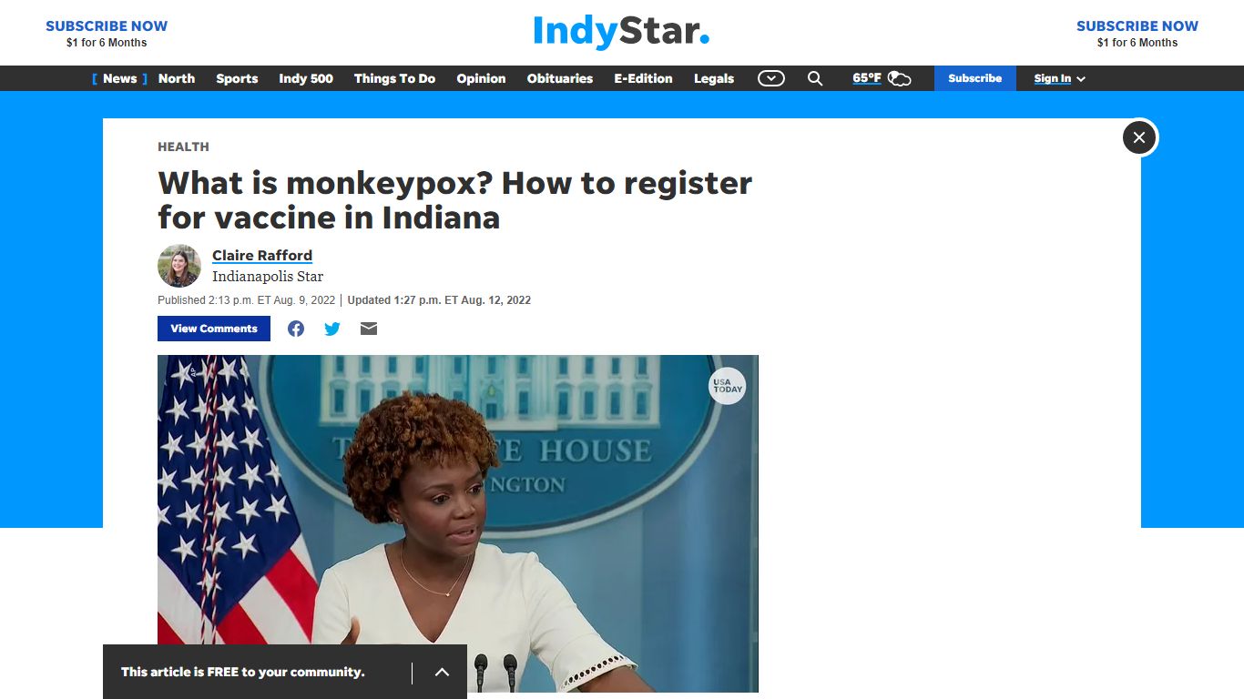 What is monkeypox? Here's how to get vaccine in Indiana